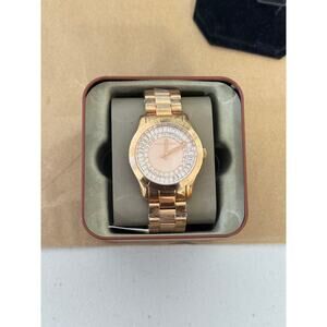 Michael Kors Runway MK6533 Ladies Watch With Rose Gold Dial
